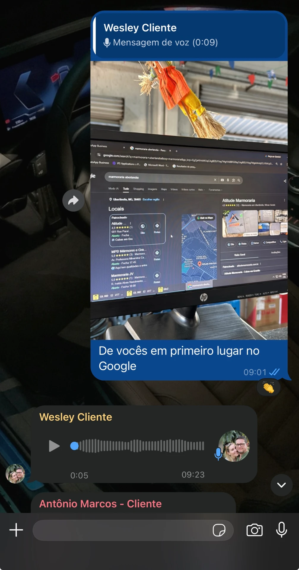 Avaliação de Wesley Lopes, Atitude Marmoraria